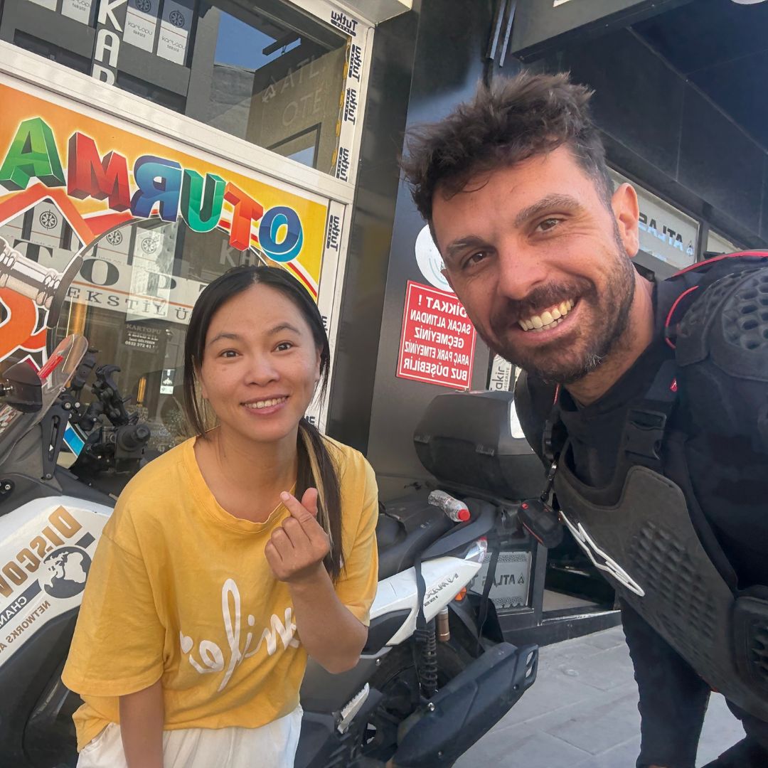 imagenes de viaje realizadas por mario de free live free ride con un drone de albania